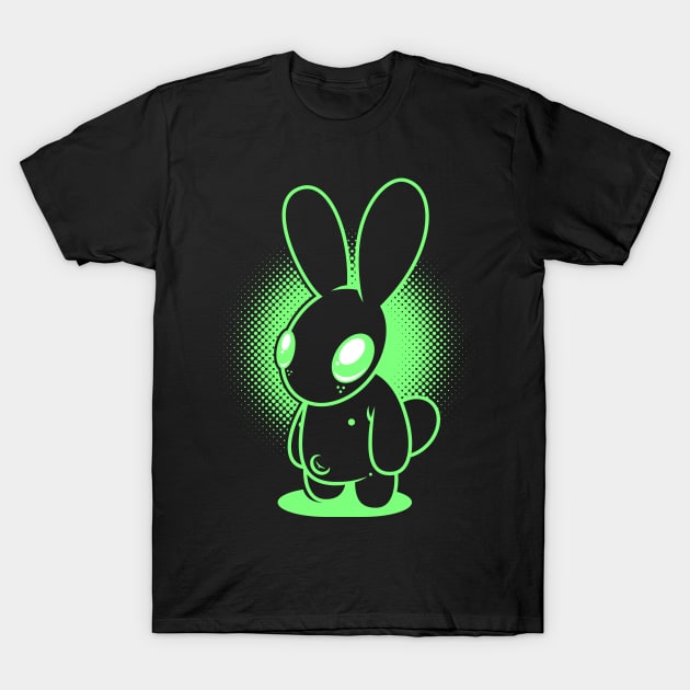 Night Bunny T-Shirt by ArtisticDyslexia